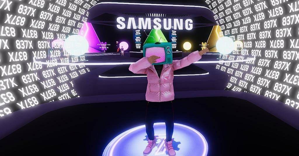 Fantasy And Reality Become One In Decentraland&#39;s New Store: Samsung 837X -  The Next Cartel