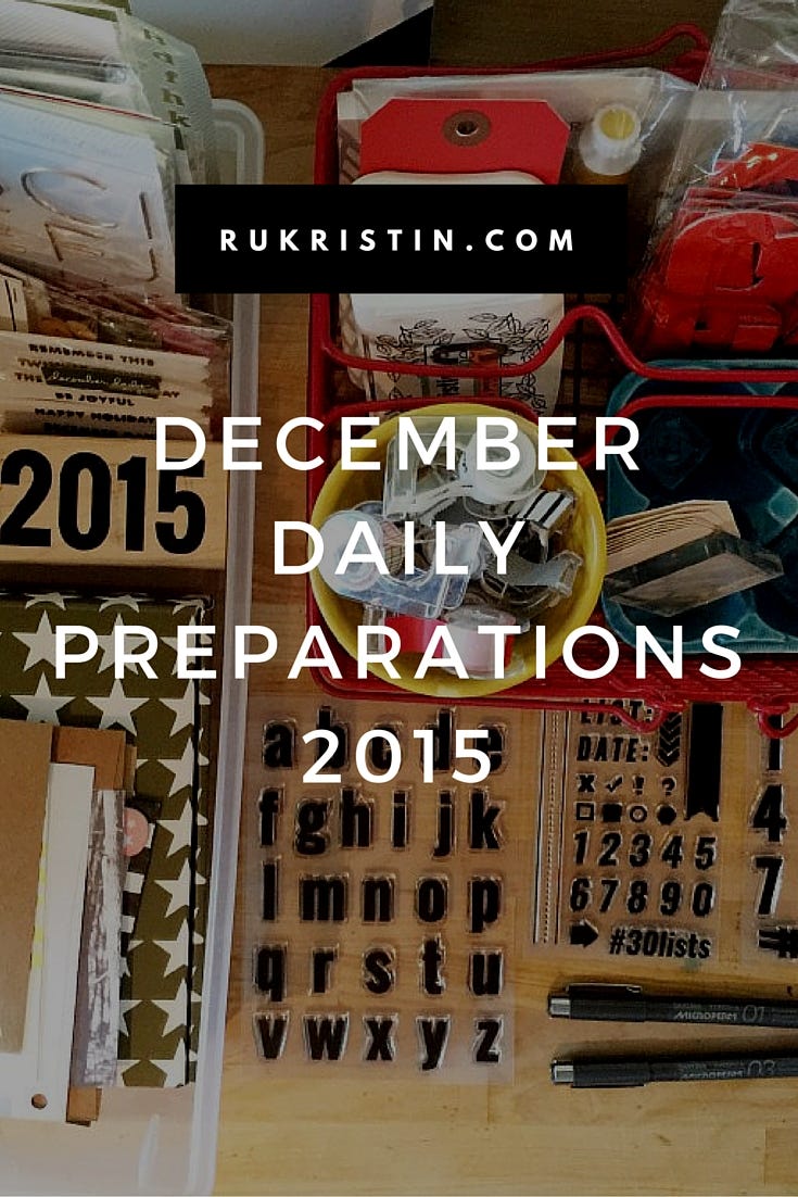 rukristin December Daily Prep rukristin December Daily Prep