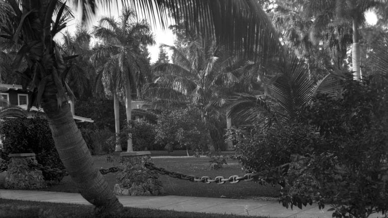 Anchor Chain Fence in 1930s