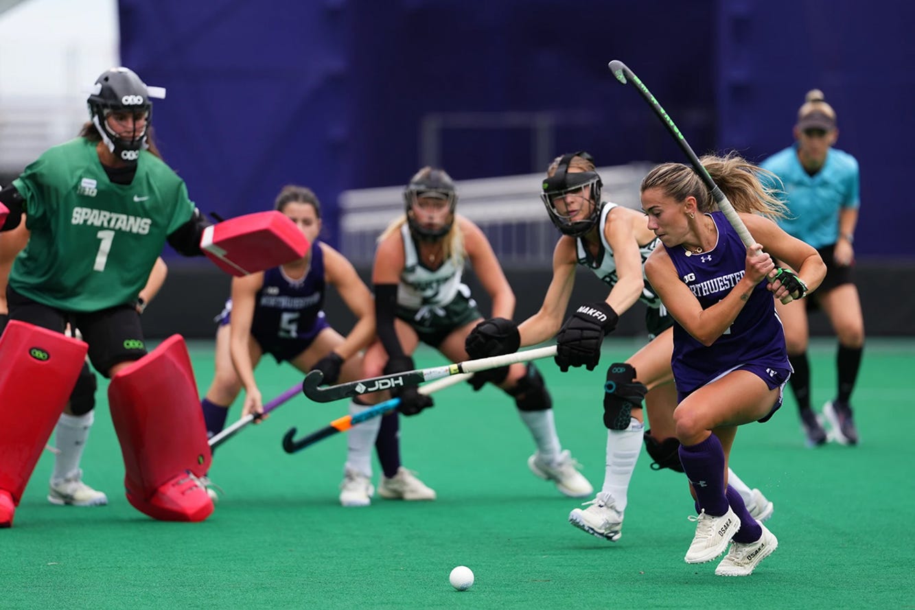 Partido Northwestern vs. Michigan State (6-0).