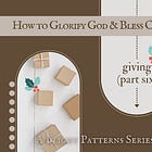 How to glorify God and bless others: the gift of giving for artists