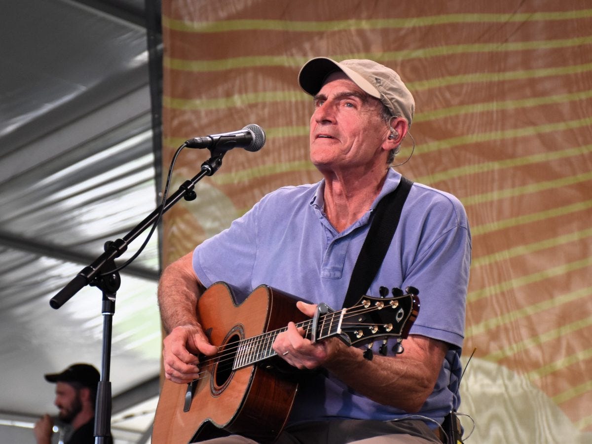 2023 Newport Folk Festival:  James Taylor makes surprise appearance on Day 1