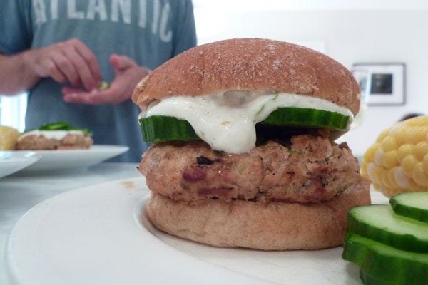 chicken burgers