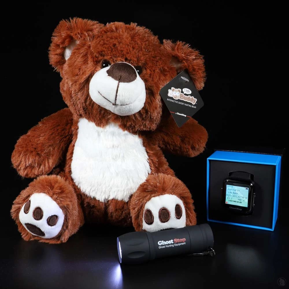 BooBuddy Interactive Talking Bear for Ghost Hunting and Paranormal Investigations