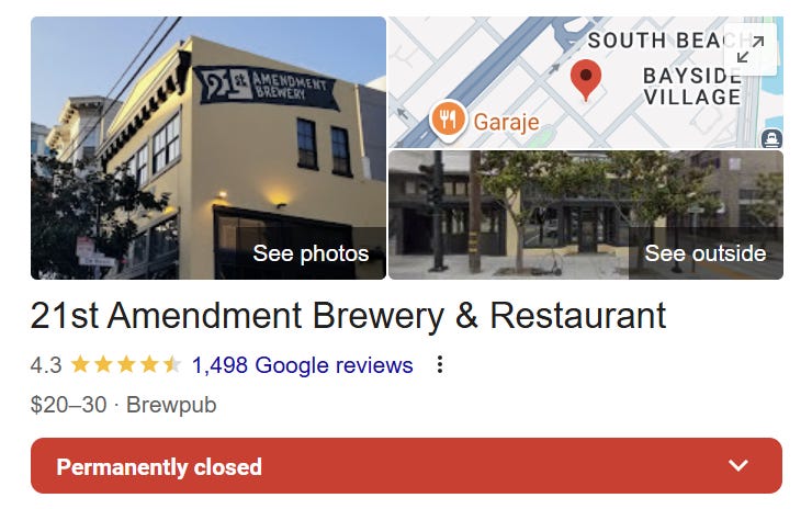 Is 21st Amendment Brewing Rising From The Dead?