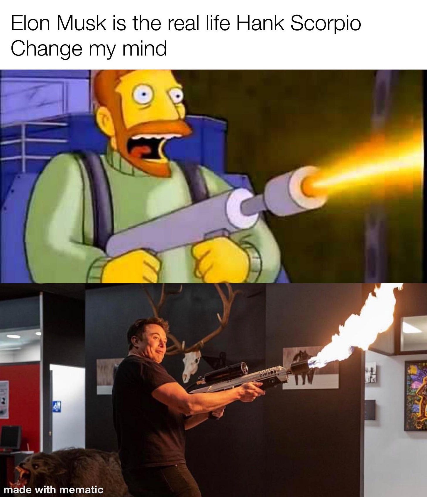 Resultado de imaxes para: hank scorpio elon musk
