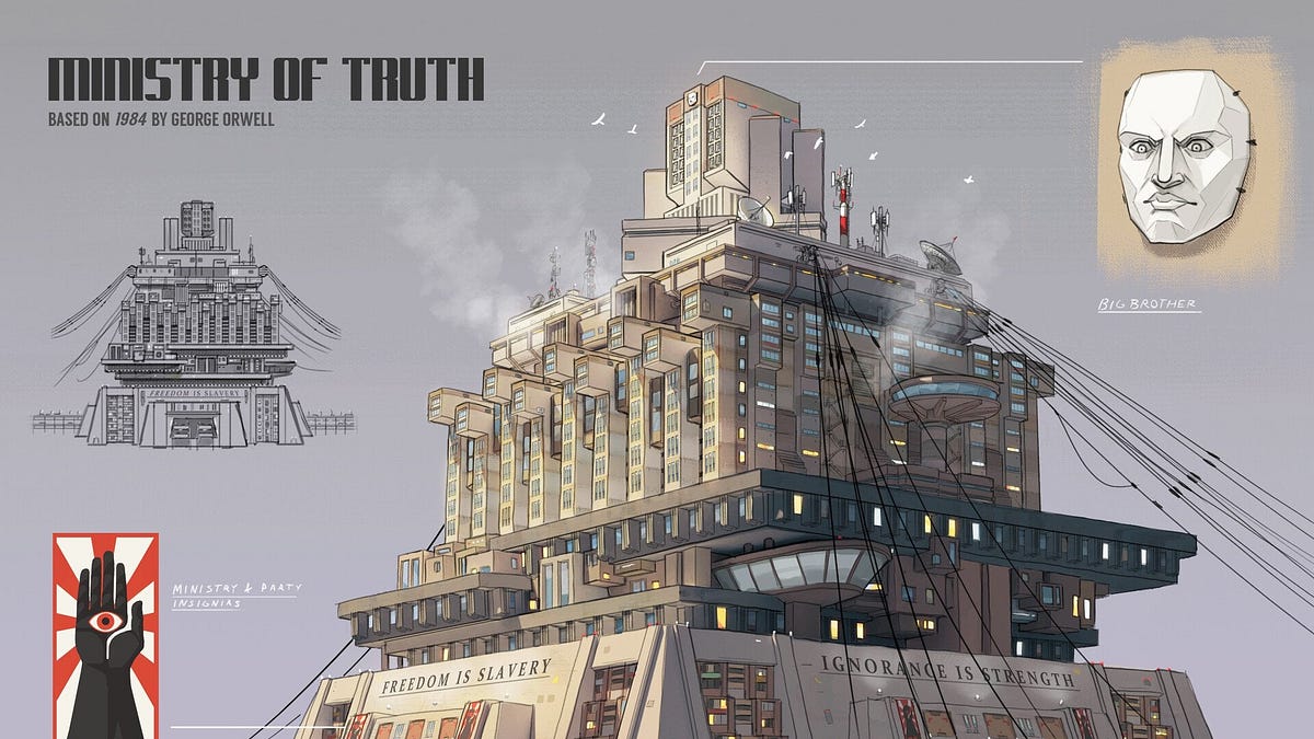 Absolute PROOF that Substack is controlled by the Ministry of Truth