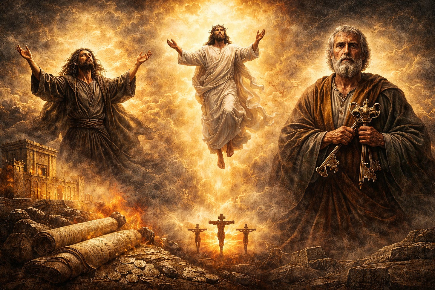Peter as Construct How Apostolic Authority Replaced a Living Origin