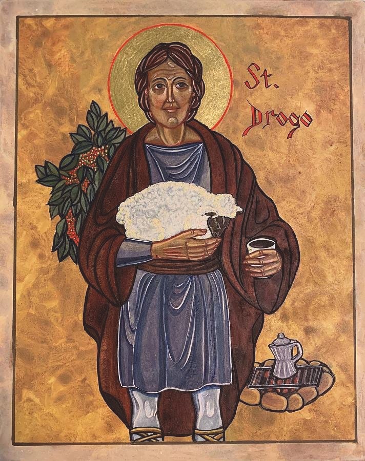 St. Drogo & Coffee Rubbed Duck — Our Lady of Mercy