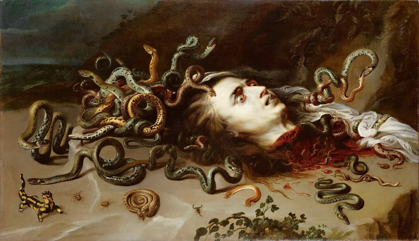 The face of our own rage"- a feminist interpretation of Greek mythological  figure Medusa and female rage. — Boshemia Magazine