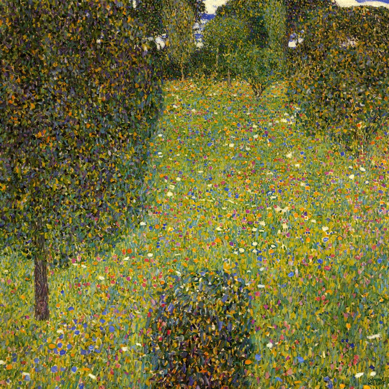 Art Prints of Meadow of Flowers by Gustav Klimt