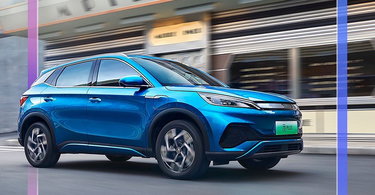 BYD Launches Yuan Plus Electric SUV in Costa Rica