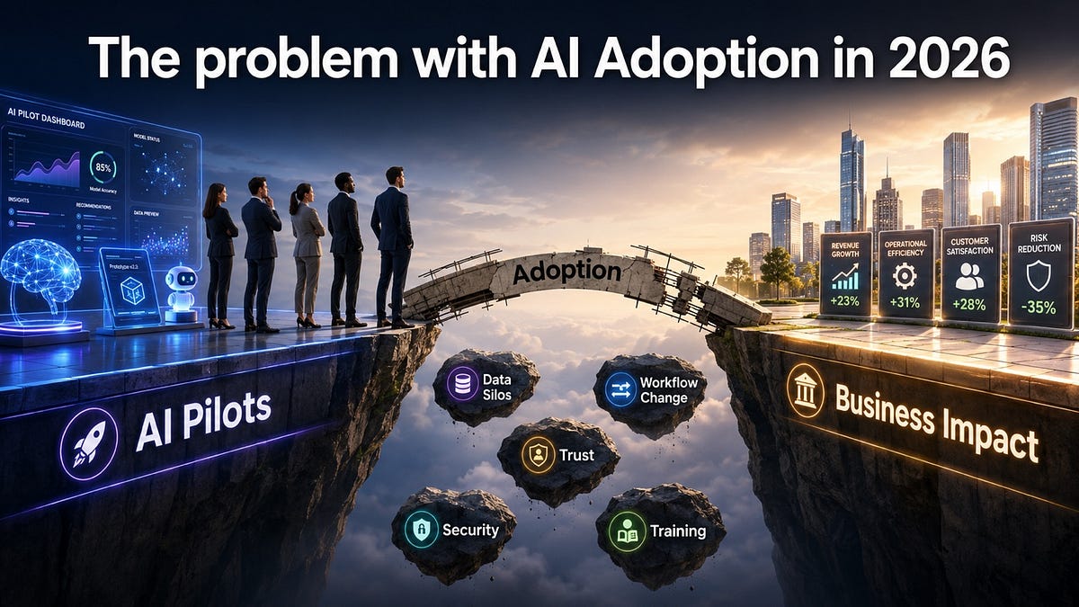 The Problem with AI Adoption in 2026 - by Sharon Gai