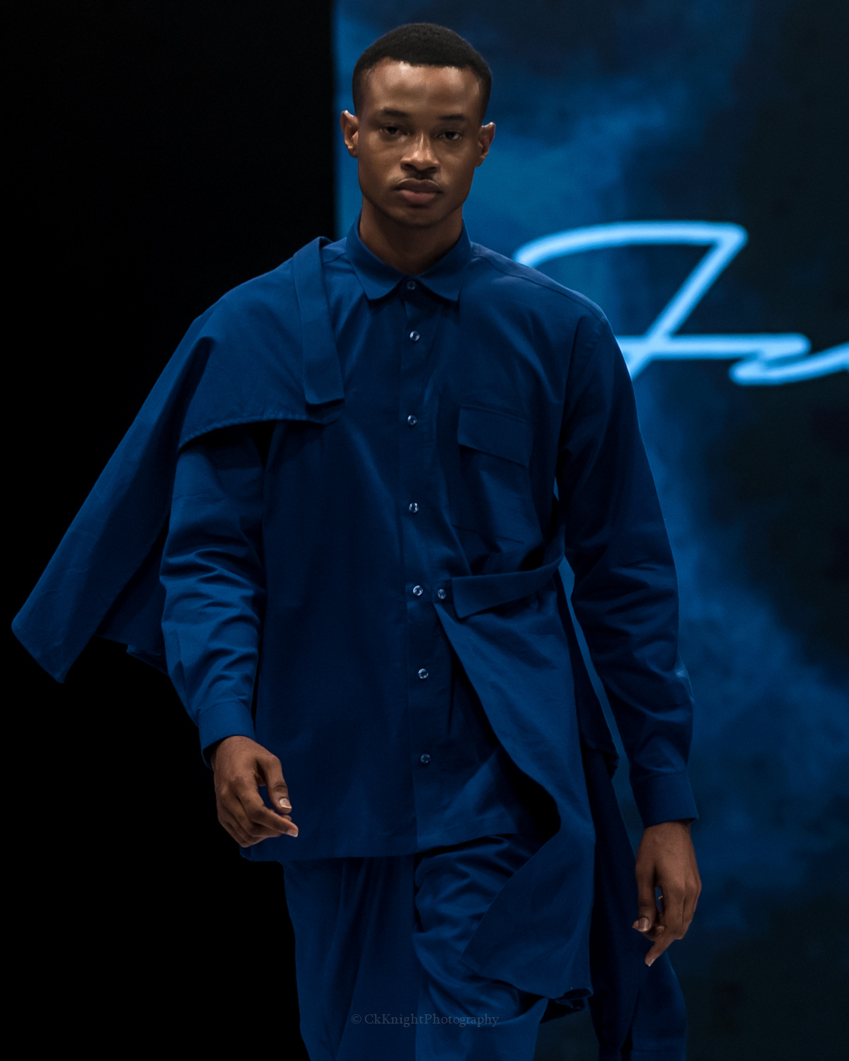 Designer JZO, during Lagos Fashion week 2021 at The Federal Palace Hotel, Victoria-Island, Photography by CkKnightPhoto