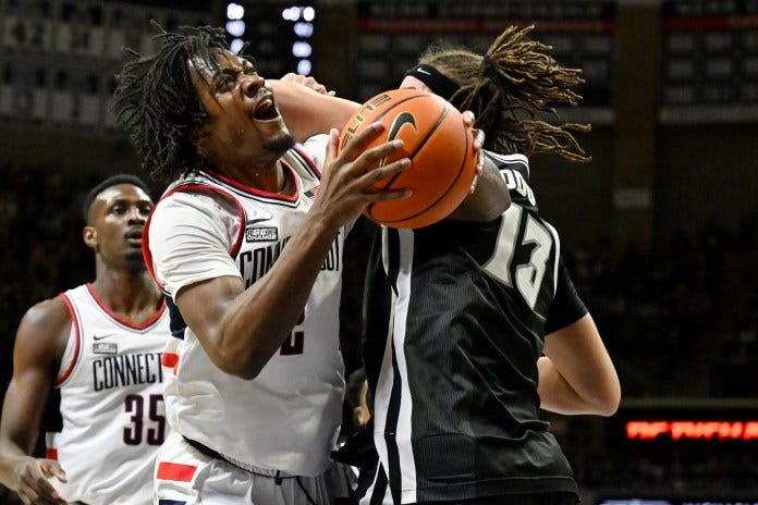 Men's Basketball: No. 1 UConn outlasts Providence 75-64 in a classic Big East street fight | The Daily Campus Men's Basketball: No. 1 UConn outlasts Providence 75-64 in a classic Big East street fight | The Daily Campus