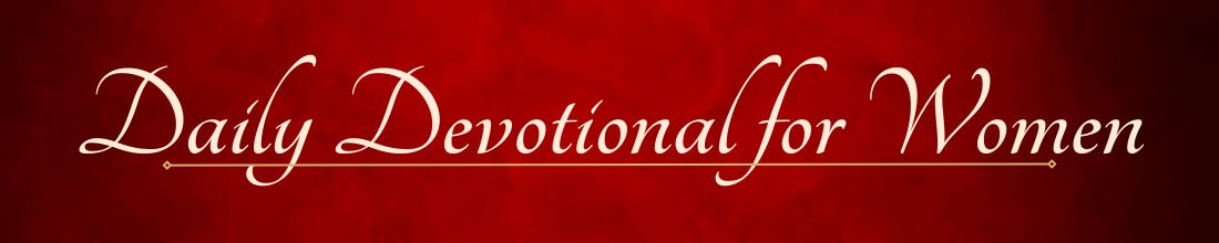 Daily Devotional For Women