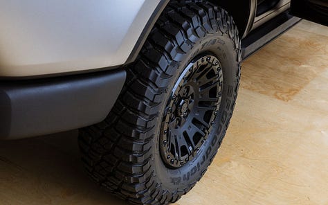 Scout Motors wheel designs