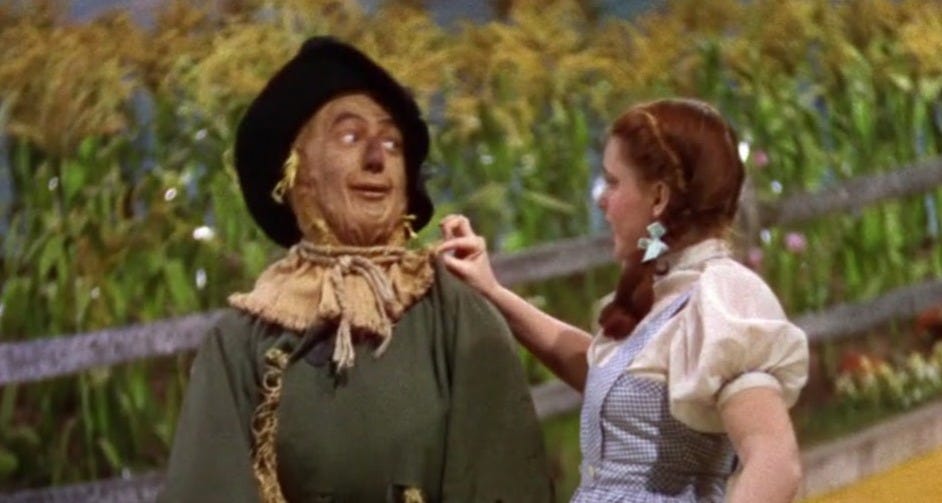 If I Only Had a Brain - The Wizard of Oz (4/8) Movie CLIP (1939) HD