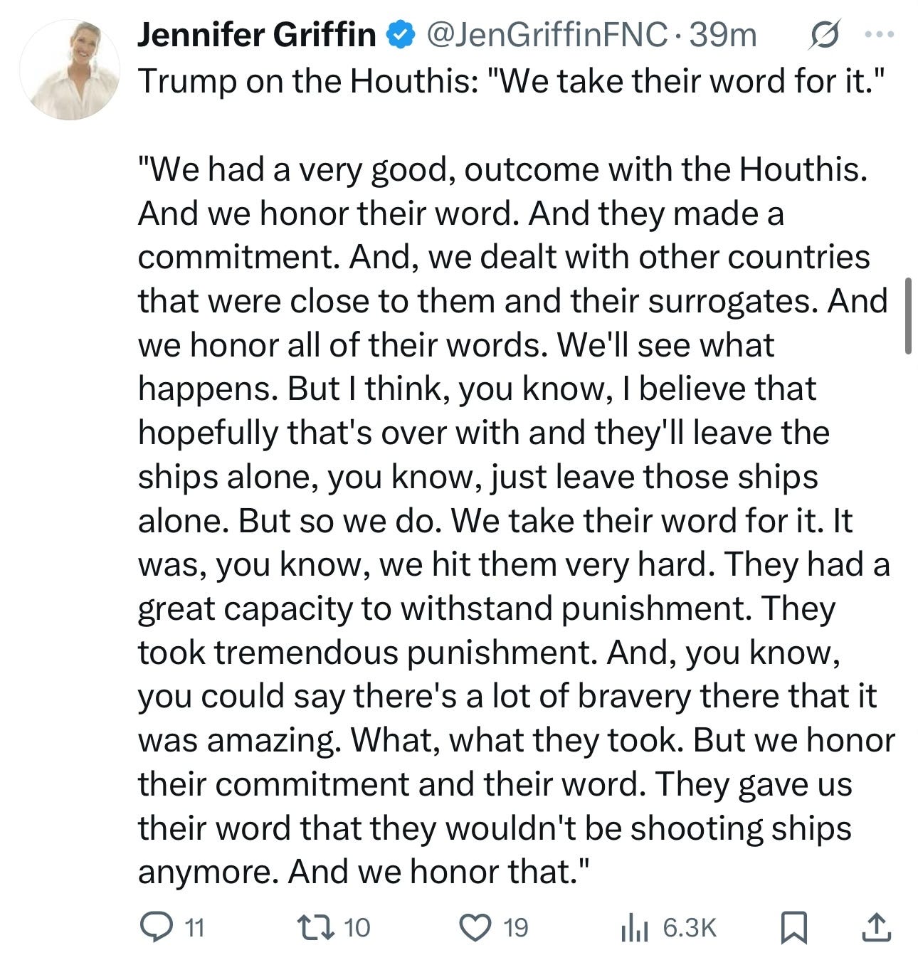 May be a Twitter screenshot of 1 person and text