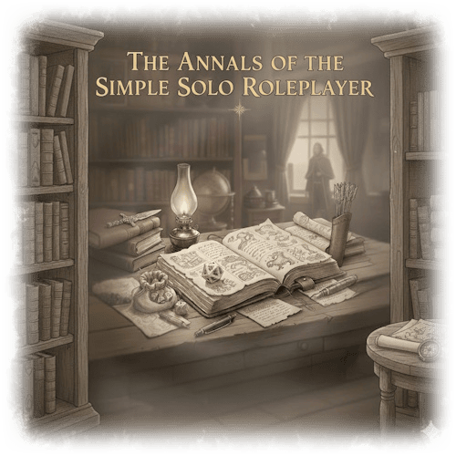 The Annals of the Simple Solo Roleplayer logo