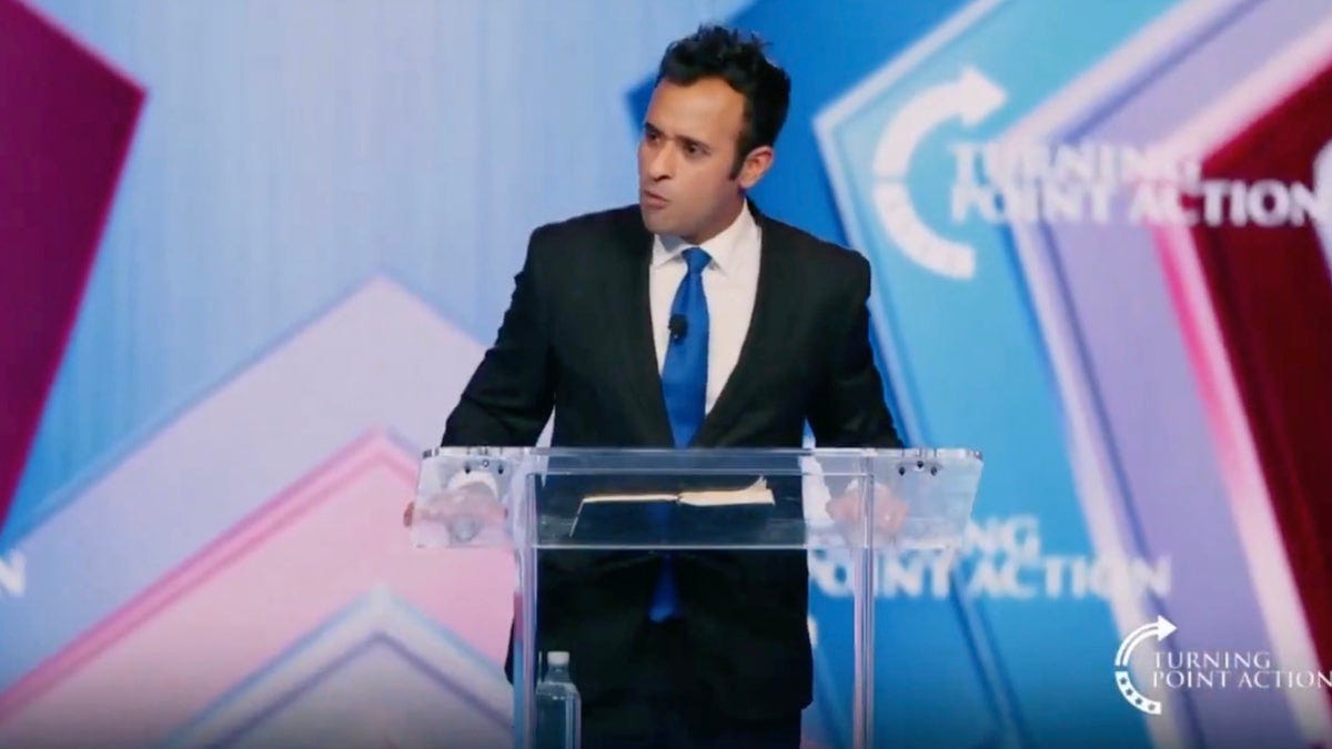Vivek Ramaswamy targets online far-right during remarks at AmericaFest |  Fox News