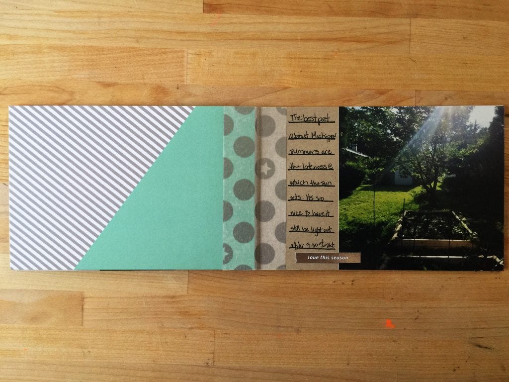 rukristin DIY Mini-Album with Freckled Fawn Silver Linings Embellishment Kit