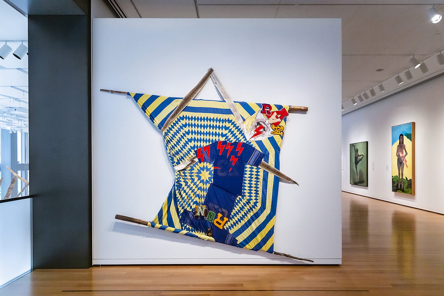 Textile Twinkle: Natalie Ball's contemporary mixed-media ...