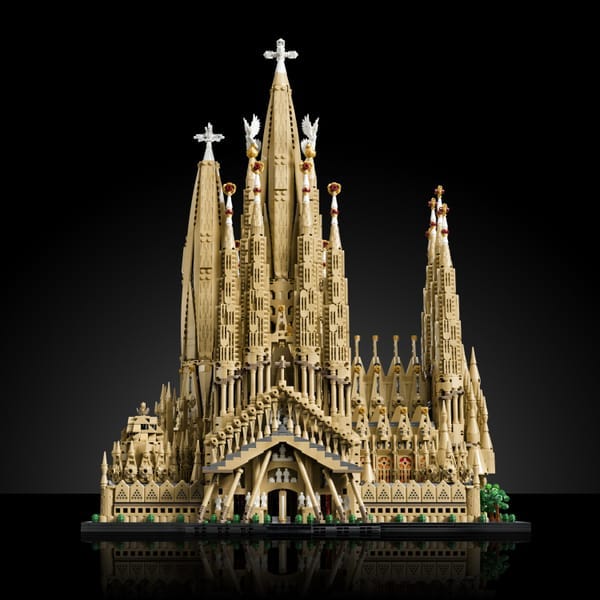 The LEGO Architecture Sagrada Família set.