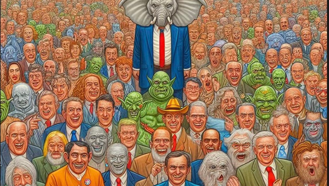 How might we, as the moderate middle majority, liberate ourselves from minority rule, authoritarianism and tyranny by regressive extremists?