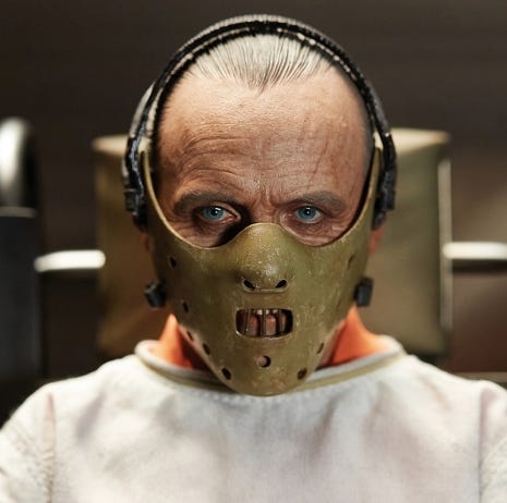 Hannibal Lecter Judges Me When I Cook by Anthony Francis | milfordsfwriters
