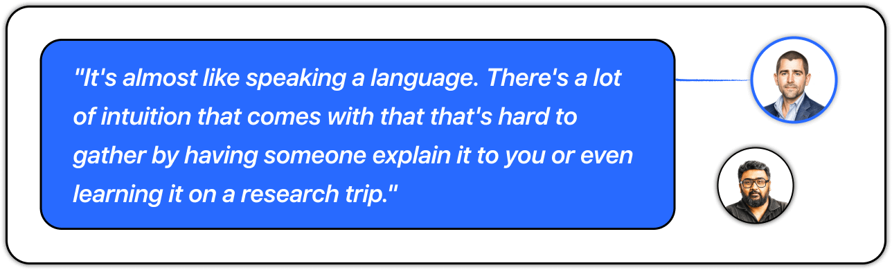 Chris Cox explains why expertise comes from experience Chris Cox explains why expertise comes from experience