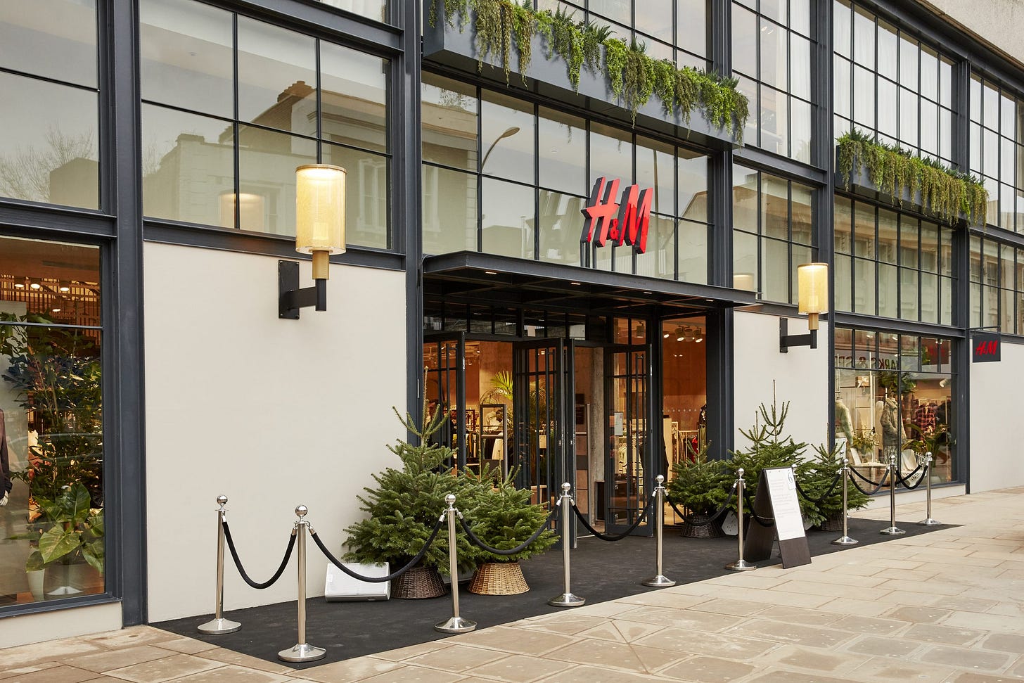 H&M plots small-format stores