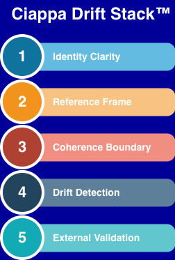 The Drift Stack™ — Why Every Coherent System in Reality Follows the Same 5-Layer Architecture