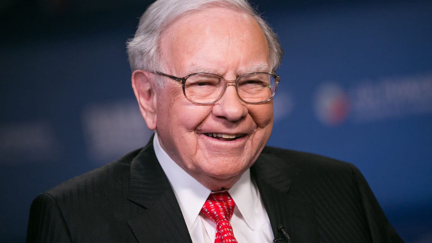 Warren Buffett, Chairman and CEO of Berkshire Hathaway.