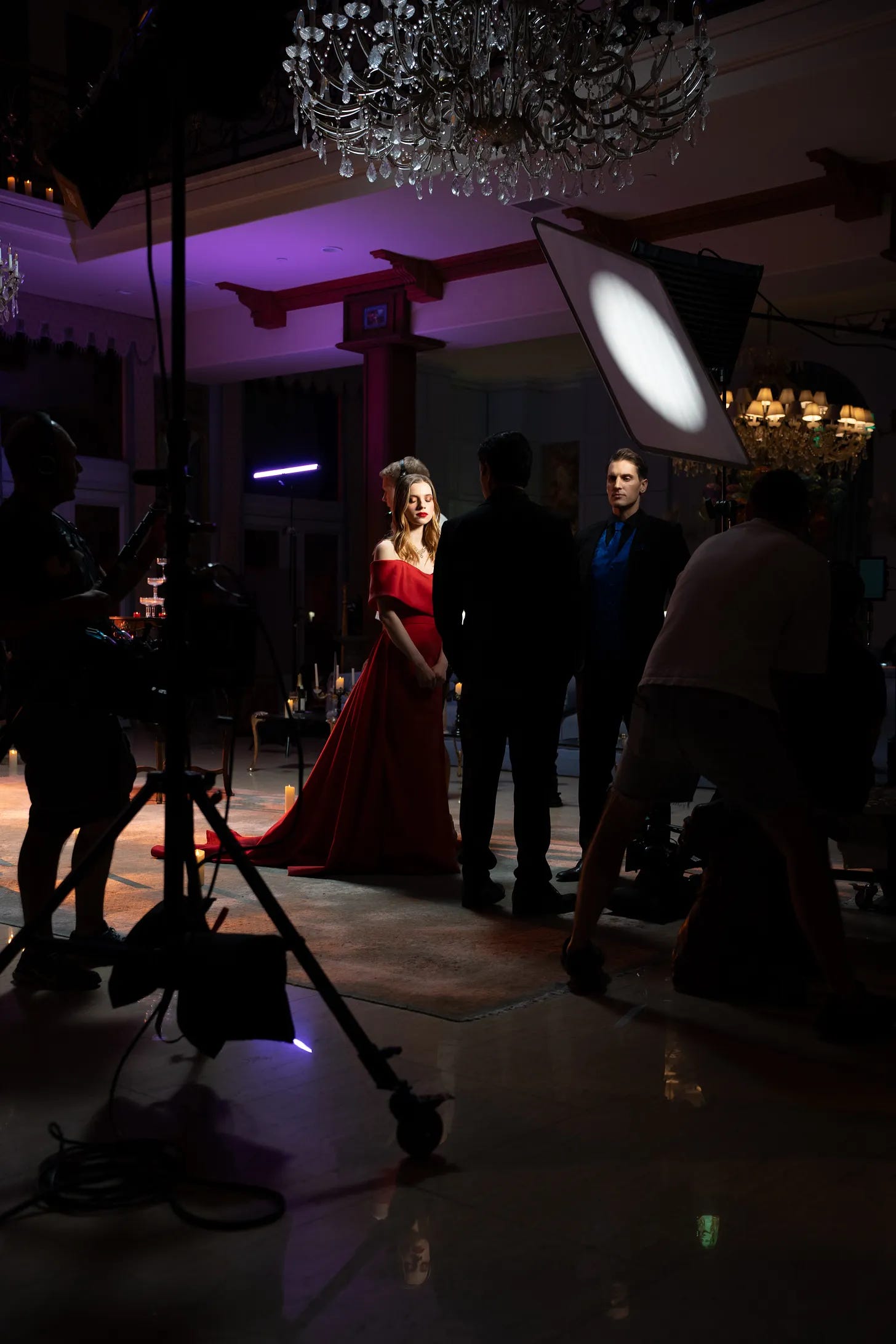 Sur un tournage de vertical drama.. Sur un tournage de vertical drama..