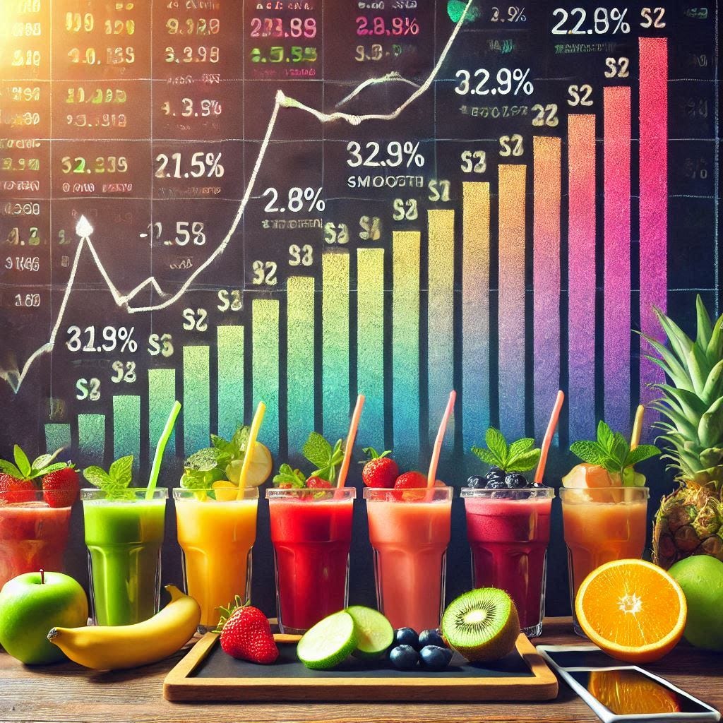 Jersace Juice List of stocks