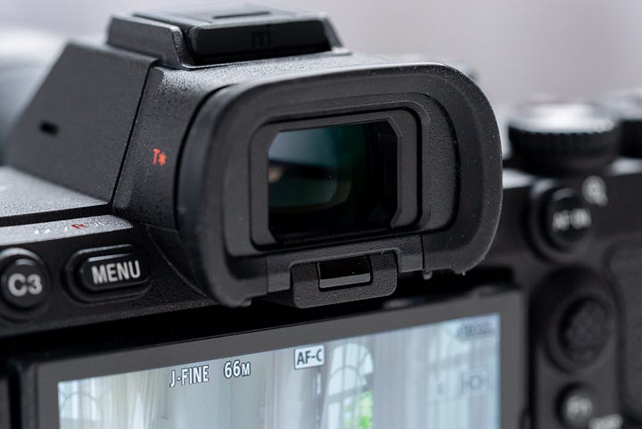 Sony a7R VI mirrorless camera