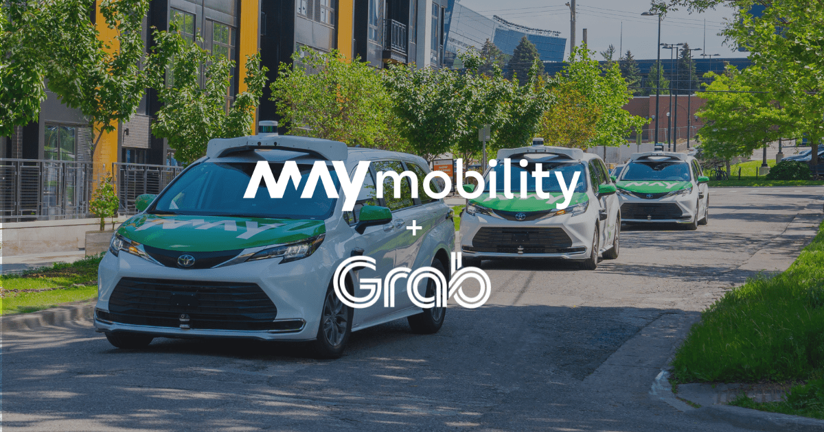 May Mobility to Expand Its AV Technology into Southeast Asia with Grab Investment | Grab SG May Mobility to Expand Its AV Technology into Southeast Asia with Grab Investment | Grab SG