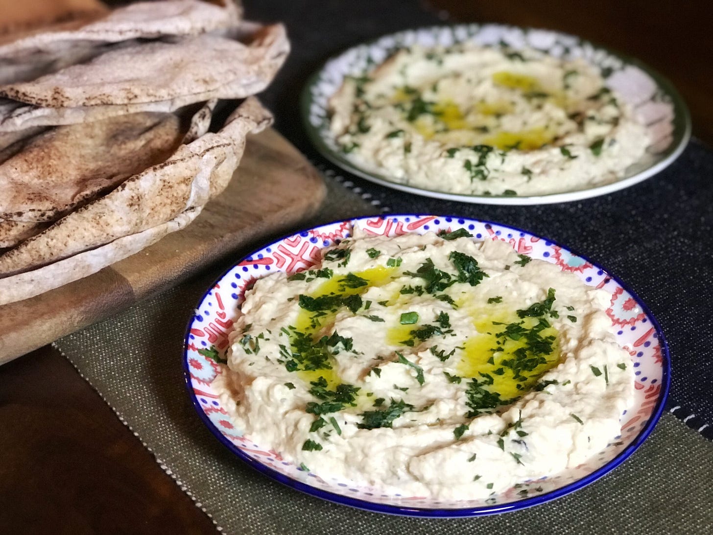 The best baba ganoush is easy to make. Our recipe starts with charring the eggplant in a Weber grill or under the broiler.