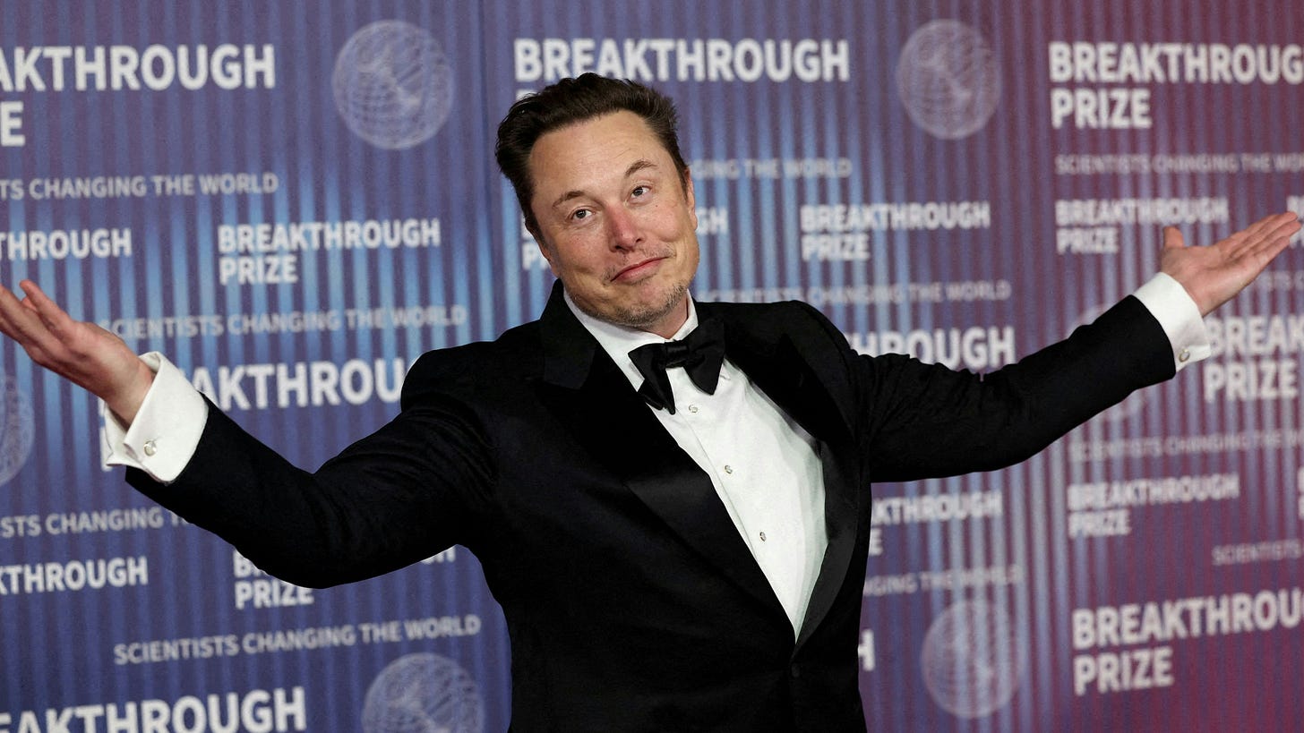 Elon Musk ist nicht zu bremsen. Mit seinen Kindern könnte er schon eine  Fußballmannschaft gründen. | Heute.at