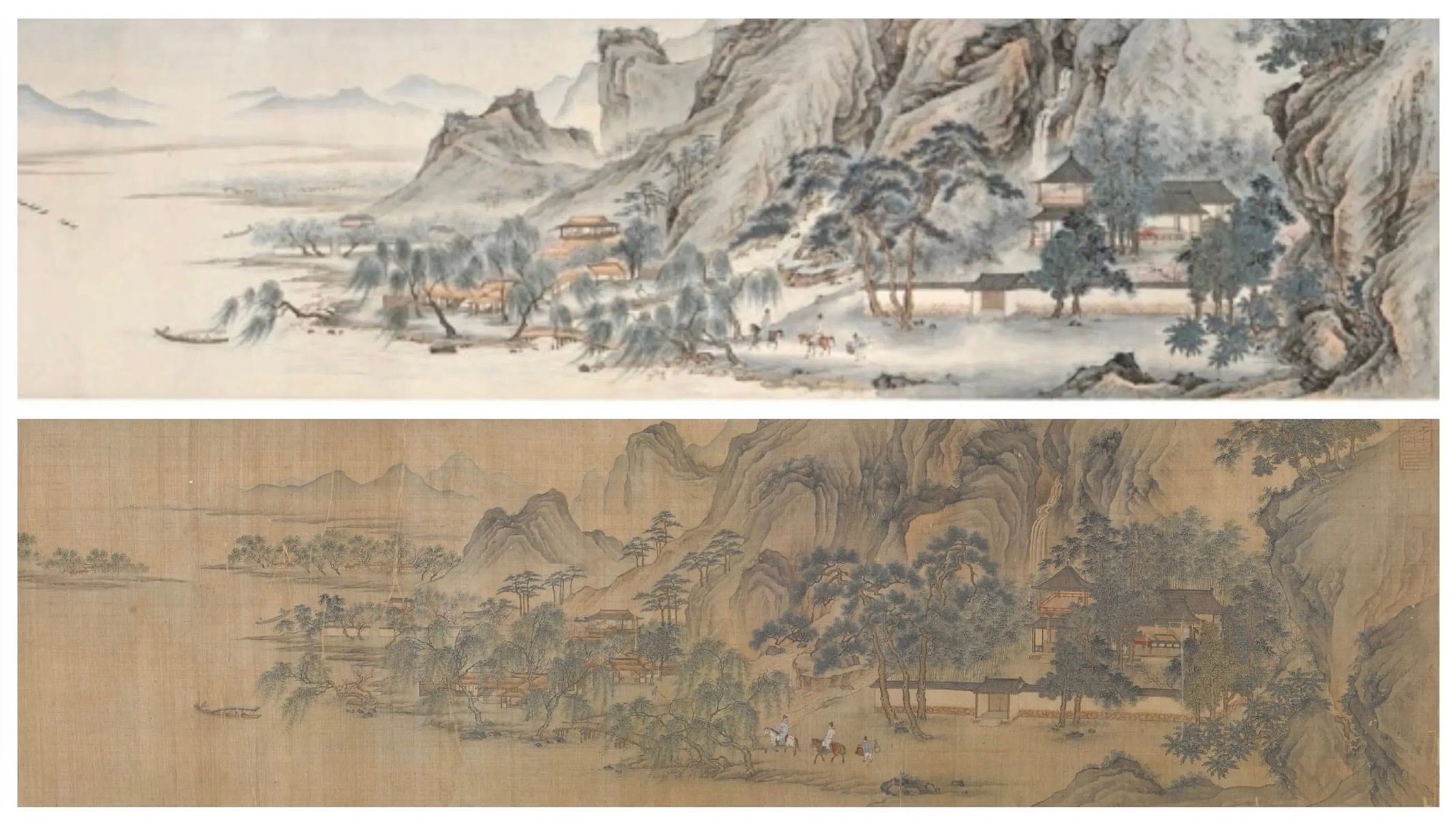 铁证证明仇英《江南春图》必定是伪作- by 方舟子Shimin Fang - 方舟子文章