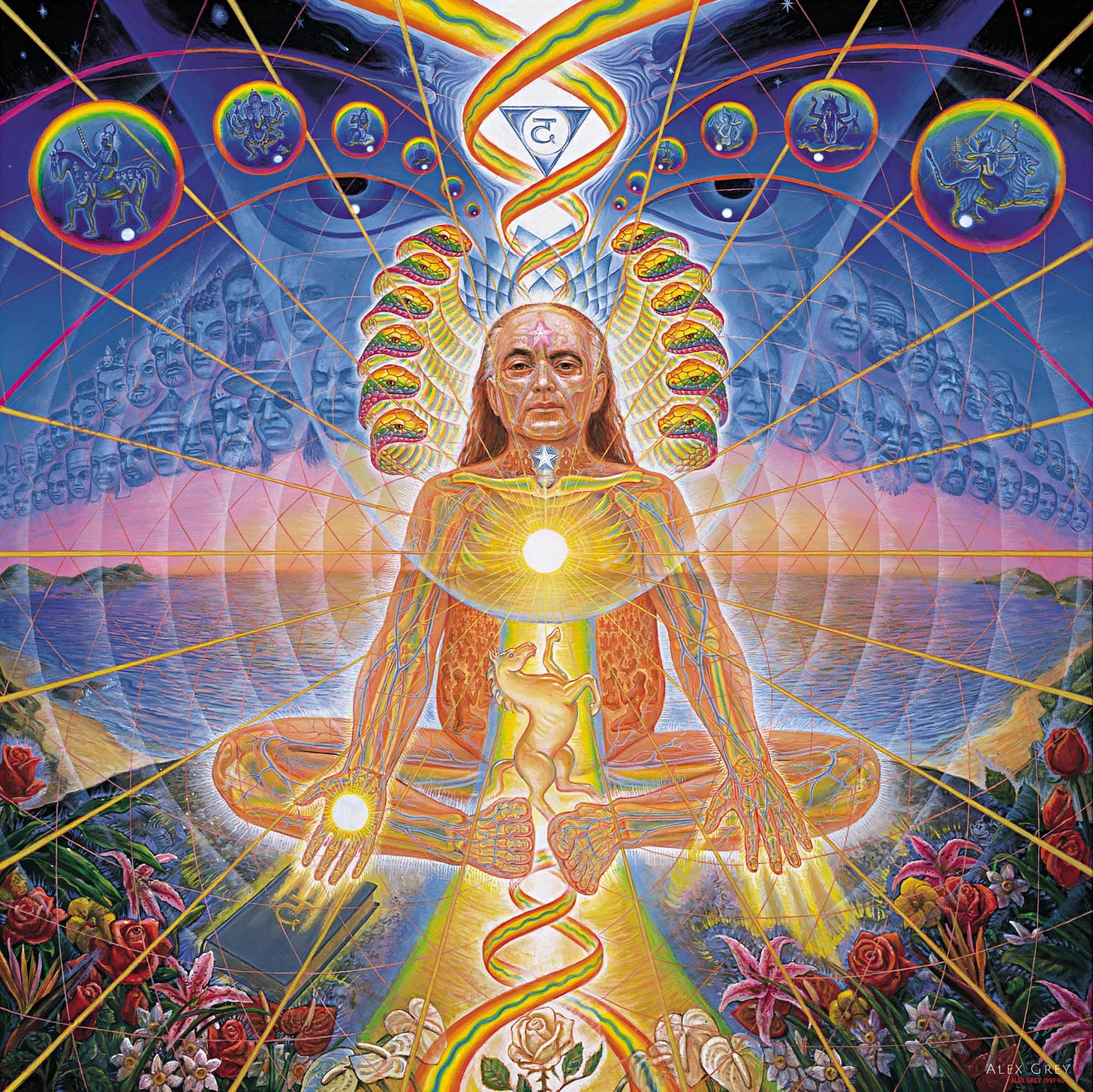 Adi Da by Alex Grey