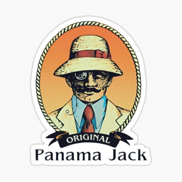 Panama Jack Original Stickers for Sale | Redbubble