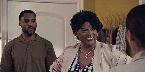 Walker Trey mother pushes grandkids onto Micki. Walker Trey mother pushes grandkids onto Micki.