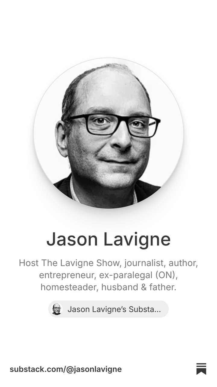 Jason Lavigne | Substack