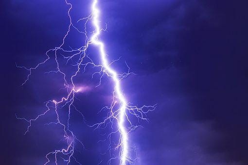 Lightning, Thunderstorm, Super Cell