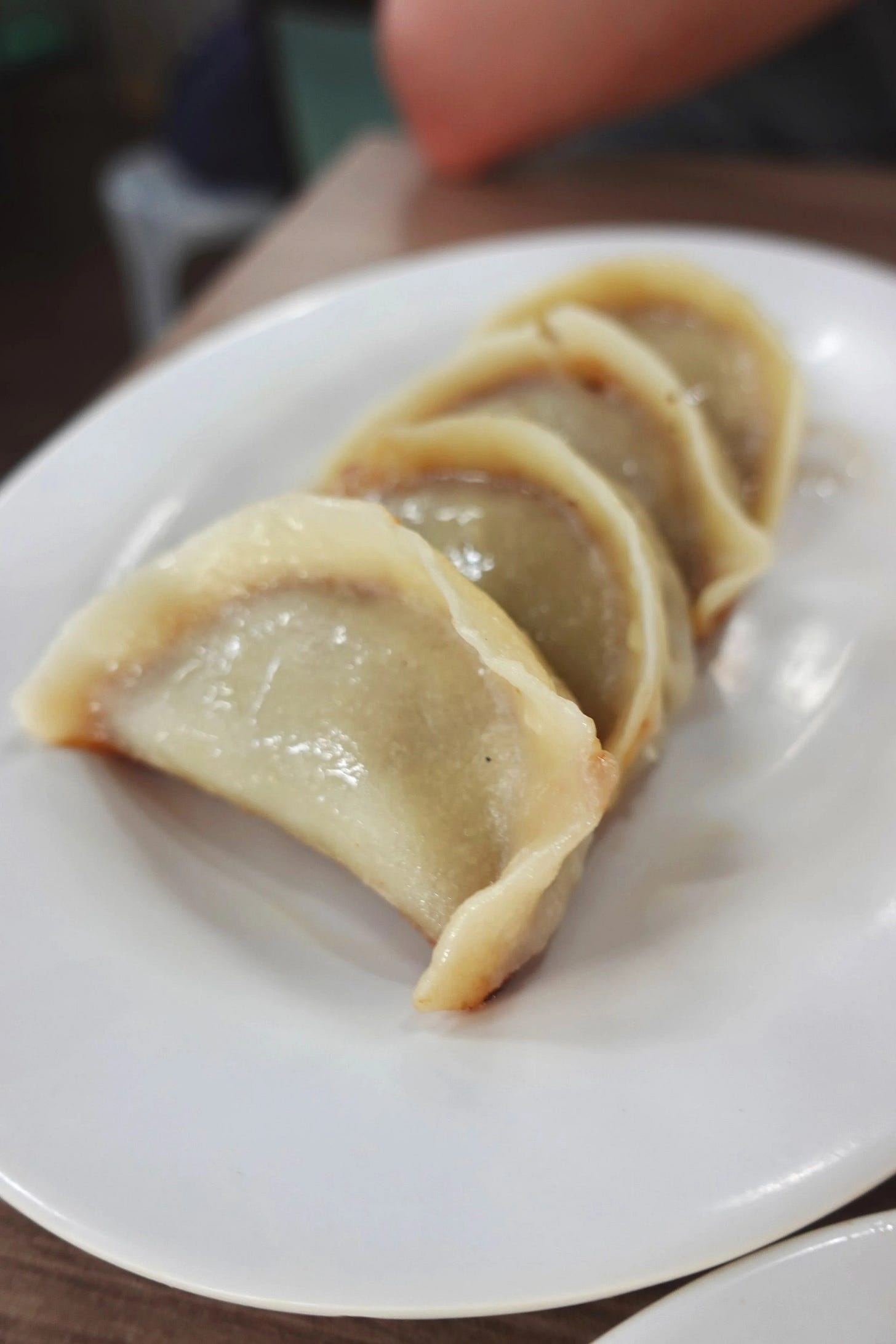 Beef dumplings at Islam Food, Kowloon City, Hong Kong Beef dumplings at Islam Food, Kowloon City, Hong Kong