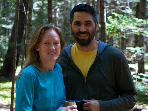 A series of three images shows the homestead, Joe and Sydney Michalski, and the Michalski family.