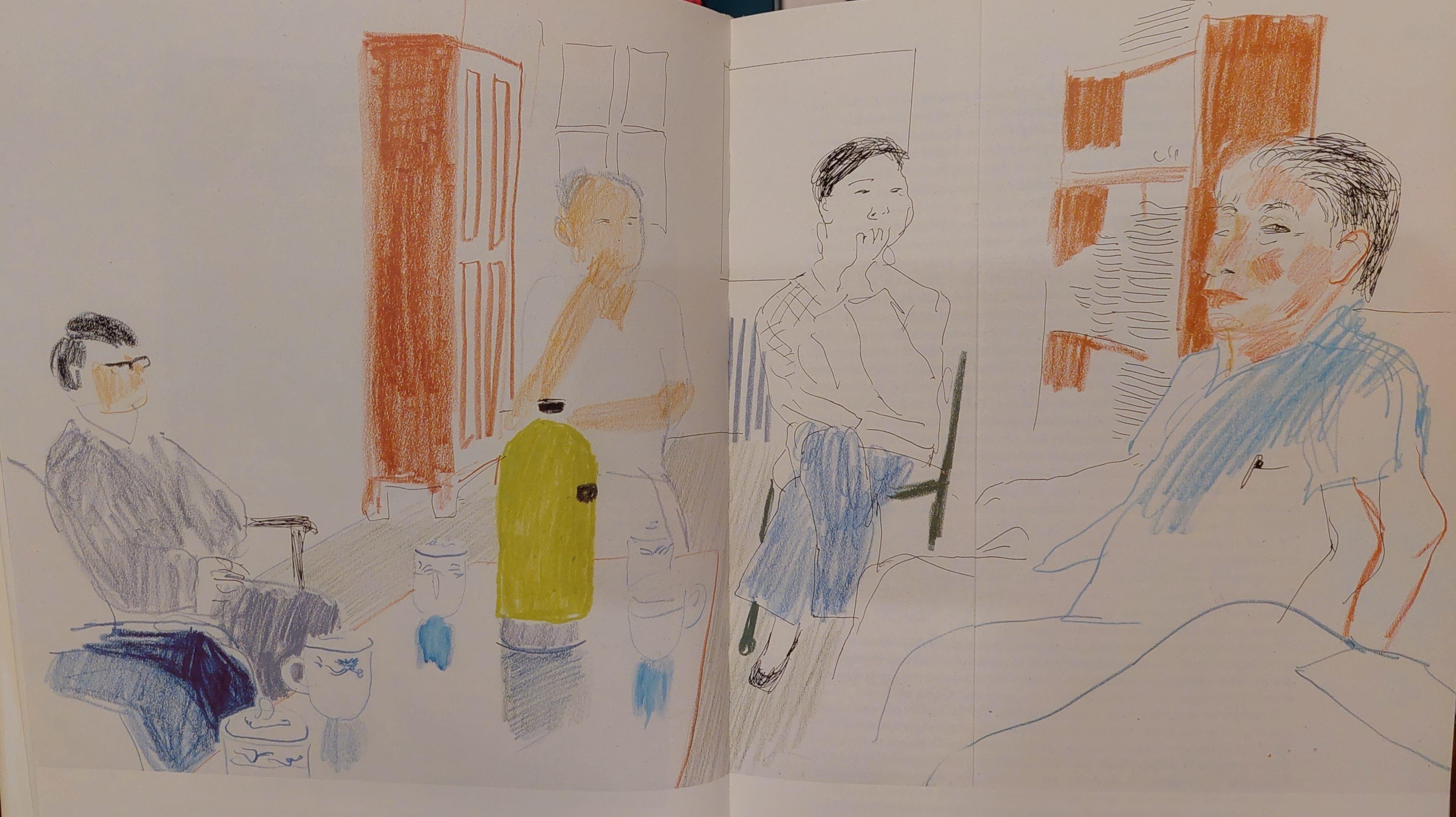 When David Hockney Went To China - by Andrew Singer