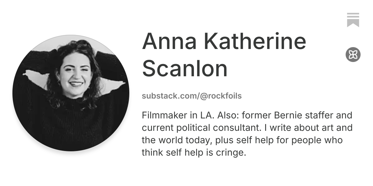 Anna Katherine Scanlon | Substack